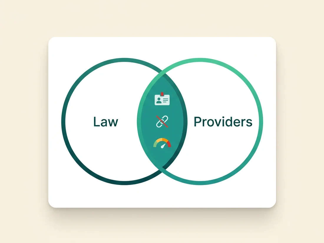 Email compliance requirements overlapping with mailbox provider sender rules