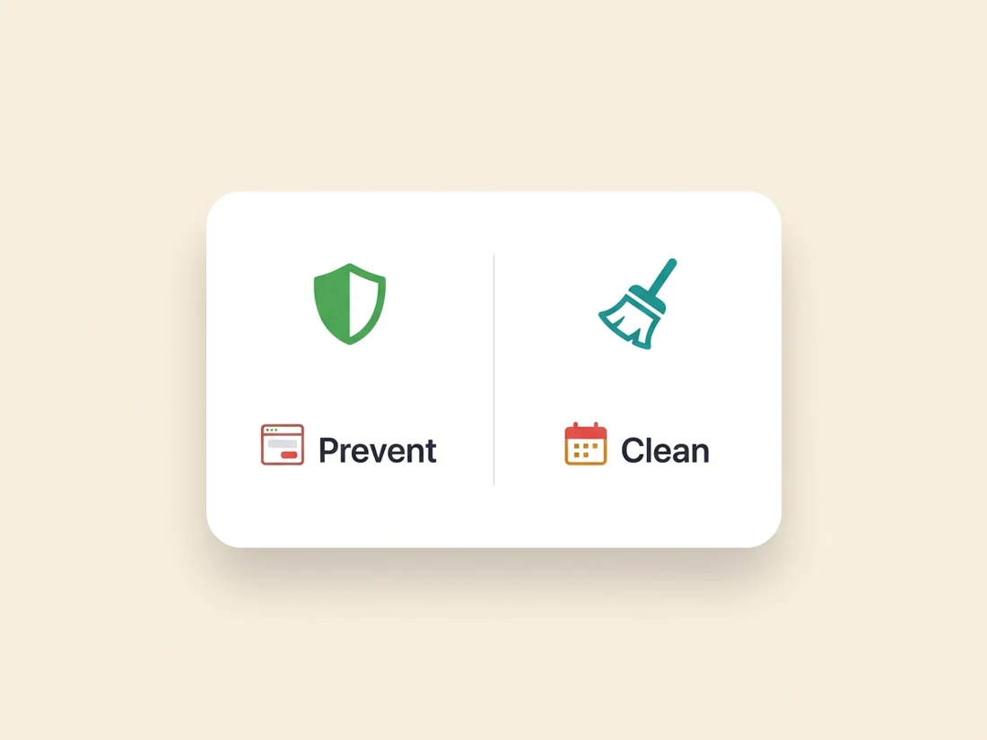 Email list decay defense: prevent at capture and clean on a cadence