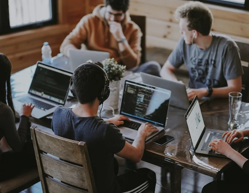 A team planning outreach with verified contact addresses
